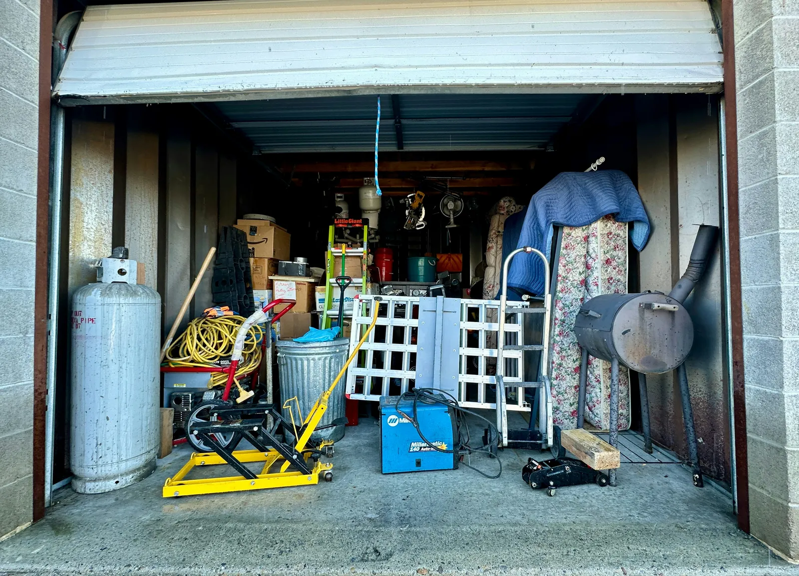 Junk removal crew hauling household items in Brandon, FL